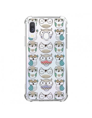 Coque Samsung Galaxy A40 Chouettes Owl Hibou Transparente - Maria Jose Da Luz