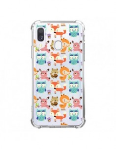 Coque Samsung Galaxy A40 Renard Ecureuil Lapin Hibou...