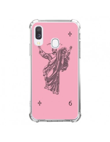 Coque Samsung Galaxy A40 God Pink Drake Chanteur Jeu Cartes - Mikadololo