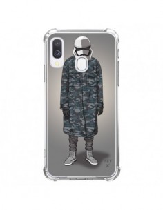 Coque Samsung Galaxy A40 White Trooper Soldat Yeezy -...