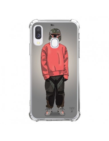 Coque Samsung Galaxy A40 Pink Yeezy - Mikadololo