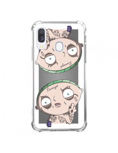 Coque Samsung Galaxy A40 Stewie Joker Suicide Squad Double - Mikadololo