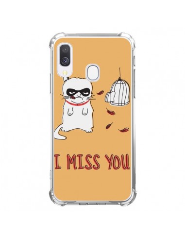 Coque Samsung Galaxy A40 Chat I Miss You - Maximilian San