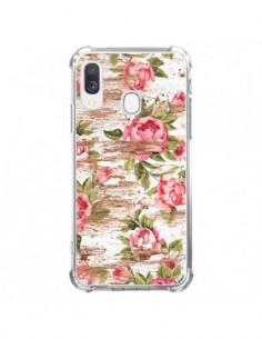 Coque Samsung Galaxy A40 Eco Love Pattern Bois Fleur -...