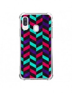 Coque Samsung Galaxy A40 Azteque Geometric Mundo -...