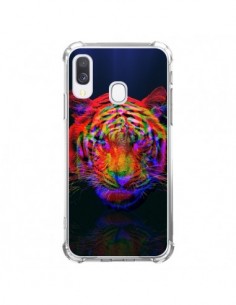 Coque Samsung Galaxy A40 Tigre Beautiful Aberration -...