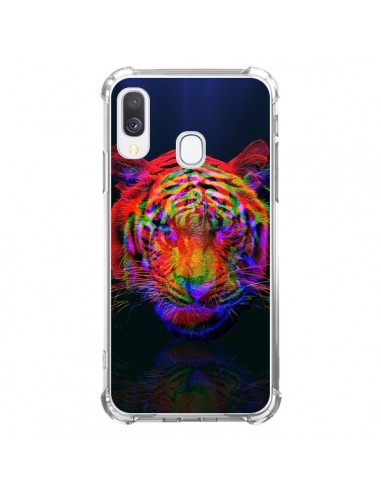 Coque Samsung Galaxy A40 Tigre Beautiful Aberration - Maximilian San