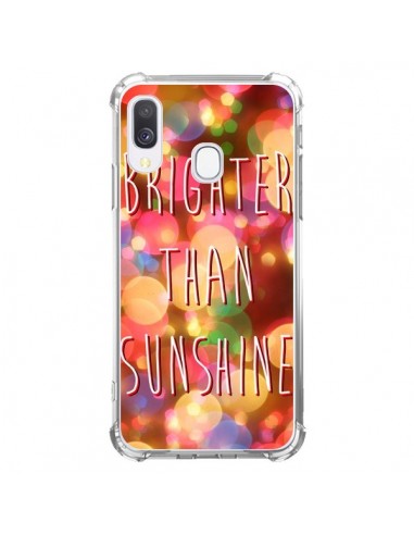 Coque Samsung Galaxy A40 Brighter Than Sunshine Paillettes - Maximilian San