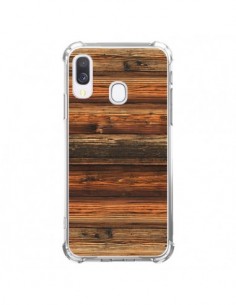 Coque Samsung Galaxy A40 Style Bois Buena Madera -...