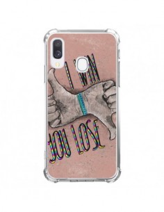 Coque Samsung Galaxy A40 I win You lose - Maximilian San