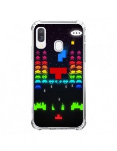 Coque Samsung Galaxy A40 Invatris Space Invaders Tetris...