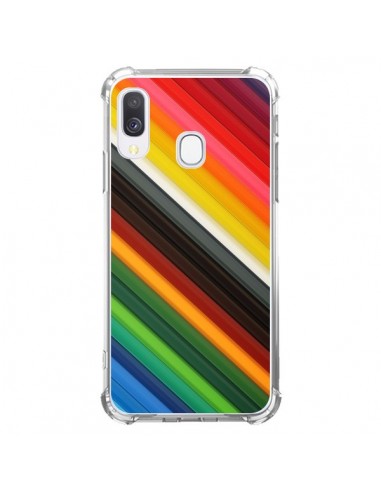Coque Samsung Galaxy A40 Arc en Ciel Rainbow - Maximilian San
