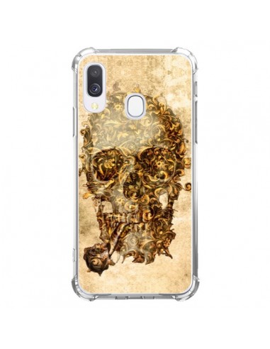 Coque Samsung Galaxy A40 Lord Skull Seigneur Tête de Mort Crane - Maximilian San