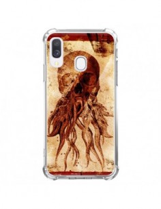 Coque Samsung Galaxy A40 Octopu Skull Poulpe Tête de Mort...
