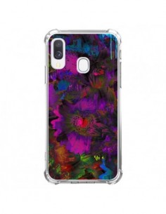 Coque Samsung Galaxy A40 Fleurs Lysergic Lujan -...