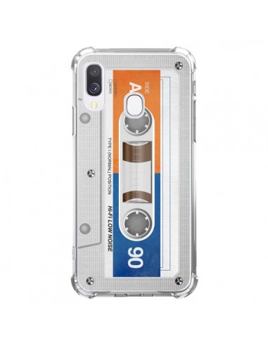 Coque Samsung Galaxy A40 White Cassette K7 - Maximilian San