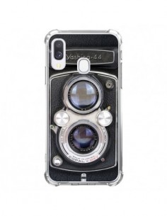 Coque Samsung Galaxy A40 Vintage Camera Yashica 44...