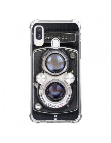 Coque Samsung Galaxy A40 Vintage Camera Yashica 44 Appareil Photo - Maximilian San