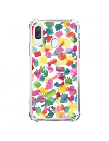 Coque Samsung Galaxy A40 Abstract Spring Colorful - Ninola Design
