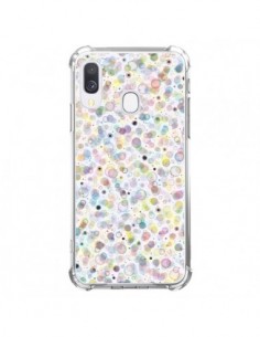 Coque Samsung Galaxy A40 Cosmic Bubbles Multicolored -...