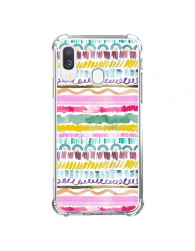 Coque Samsung Galaxy A40 Garlands Tribal - Ninola Design