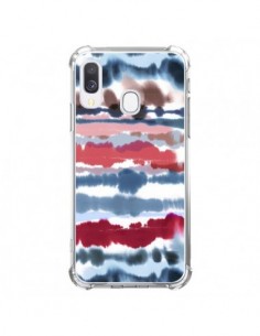 Coque Samsung Galaxy A40 Smoky Marble Watercolor Dark -...