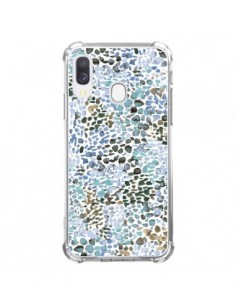 Coque Samsung Galaxy A40 Smoky Marble Watercolor Pink -...