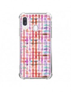 Coque Samsung Galaxy A40 Tropical Parrots Palms - Ninola...