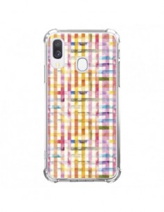 Coque Samsung Galaxy A40 Vichy Black Yellow - Ninola Design