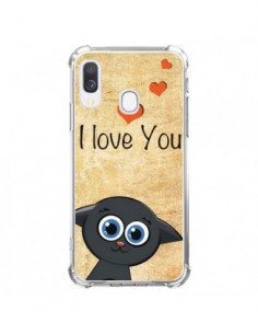Coque Samsung Galaxy A40 Cute Cat - Nico