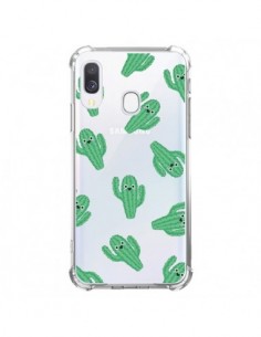 Coque Samsung Galaxy A40 Chute de Cactus Smiley...