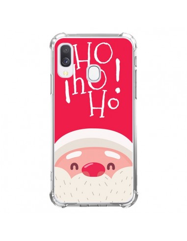 Coque Samsung Galaxy A40 Père Noël Oh Oh Oh Rouge - Nico