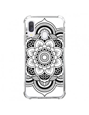 Coque Samsung Galaxy A40 Mandala Noir Azteque - Nico