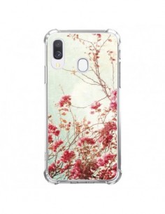Coque Samsung Galaxy A40 Fleur Vintage Rose - Nico
