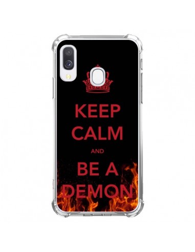 Coque Samsung Galaxy A40 Keep Calm and Be A Demon - Nico