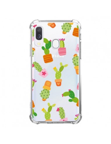 Coque Samsung Galaxy A40 Cactus Méli Mélo Transparente - Nico