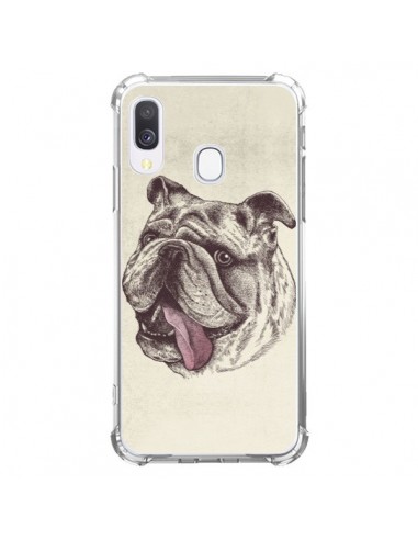 Coque Samsung Galaxy A40 Chien Bulldog - Rachel Caldwell