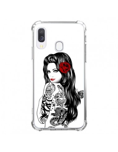 Coque Samsung Galaxy A40 Tattoo Girl Lolita - Rachel Caldwell