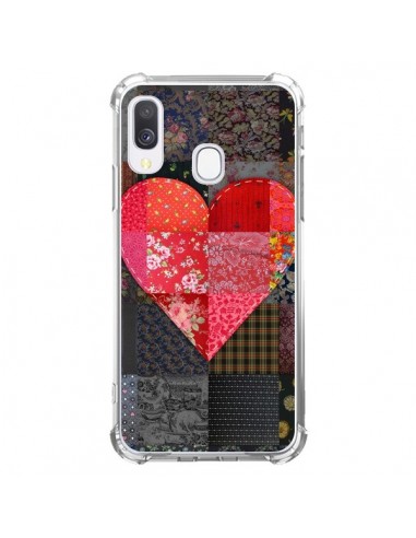 Coque Samsung Galaxy A40 Coeur Heart Patch - Rachel Caldwell