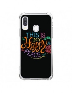 Coque Samsung Galaxy A40 This is my Happy Place - Rachel...
