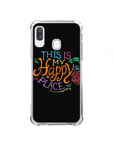 Coque Samsung Galaxy A40 This is my Happy Place - Rachel Caldwell