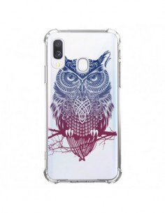 Coque Samsung Galaxy A40 Hibou Chouette Owl Transparente...