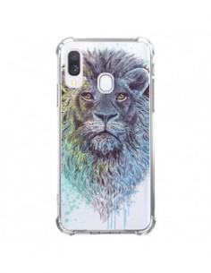 Coque Samsung Galaxy A40 Roi Lion King Transparente -...