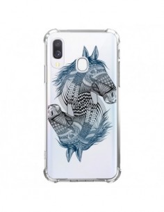 Coque Samsung Galaxy A40 Cheval Horse Double Transparente...