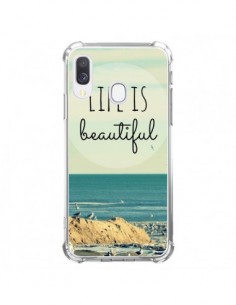 Coque Samsung Galaxy A40 Life is Beautiful - R Delean