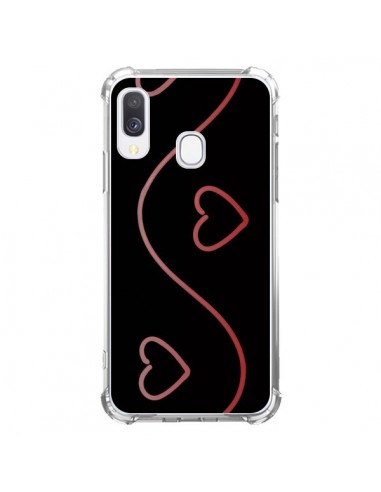 Coque Samsung Galaxy A40 Coeur Love Rouge - R Delean