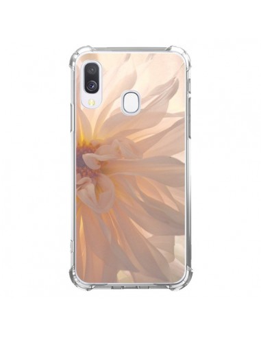 Coque Samsung Galaxy A40 Fleurs Rose - R Delean