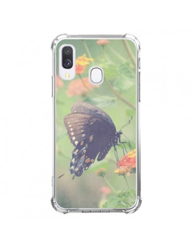 Coque Samsung Galaxy A40 Papillon Butterfly - R Delean