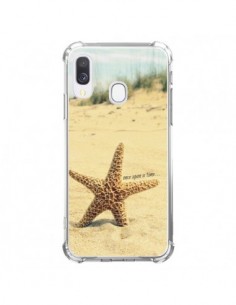 Coque Samsung Galaxy A40 Etoile de Mer Plage Beach Summer...