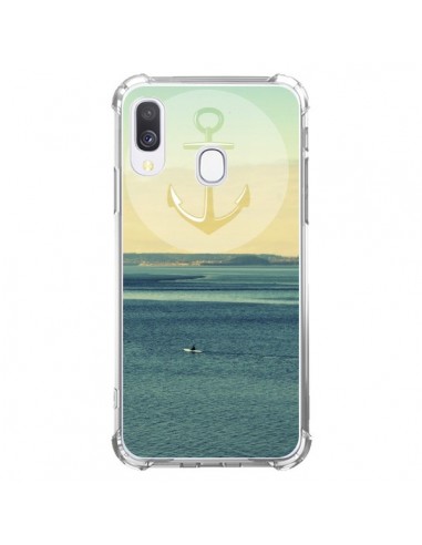 Coque Samsung Galaxy A40 Ancre Navire Bateau Summer Beach Plage - R Delean